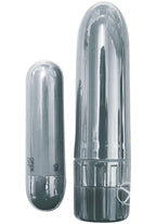 Nass-Walk Inc. Double Pleasure Vibe And Bullet, Silver