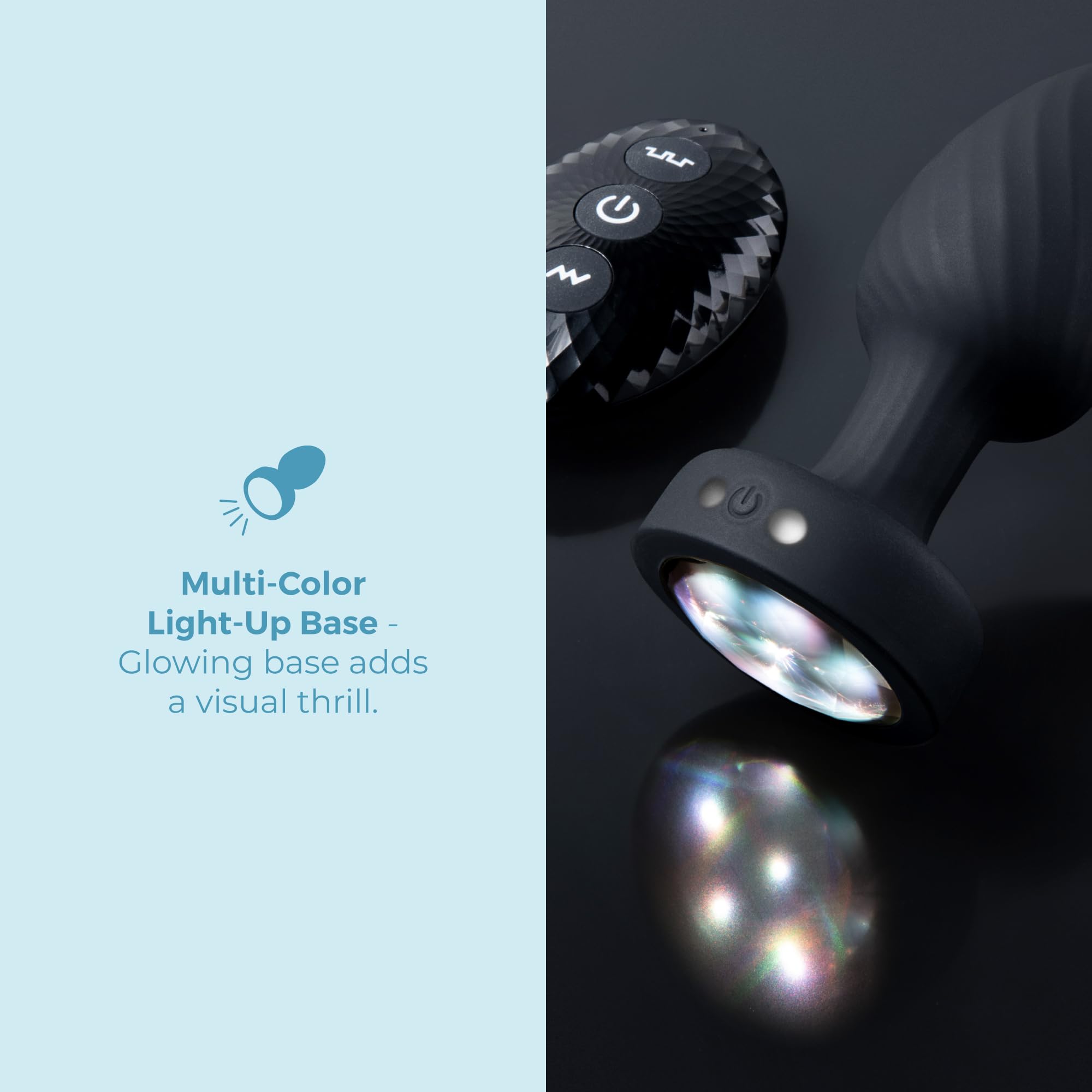 b-Vibe 3.5 in. Light-Up Butt Plug