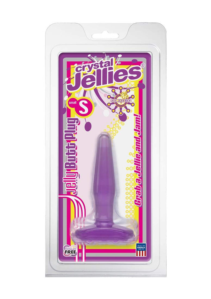 Crystal Jellies Butt Plug Purple Small