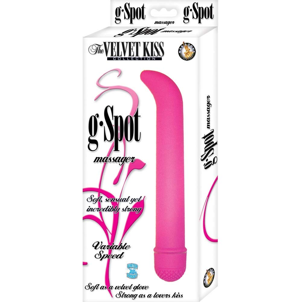 Velvet Kiss Collection G-Spot Multispped Waterproof, Pink