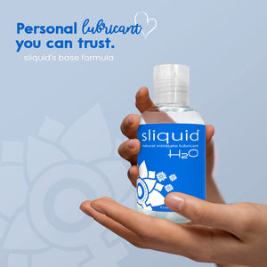 Sliquid Naturals H20 Waterbased Lubricant-125Ml