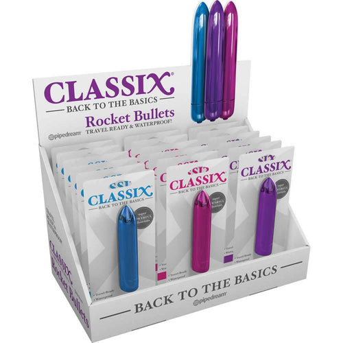(D) Classix Rocket Bullet Dis 18Pc