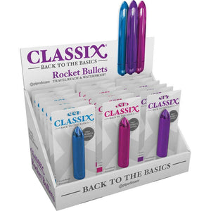 (D) Classix Rocket Bullet Dis 18Pc