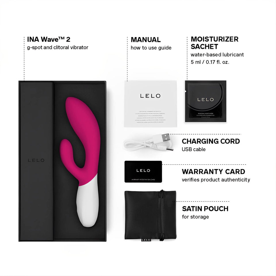Lelo Ina Wave 2 Cerise (Net)