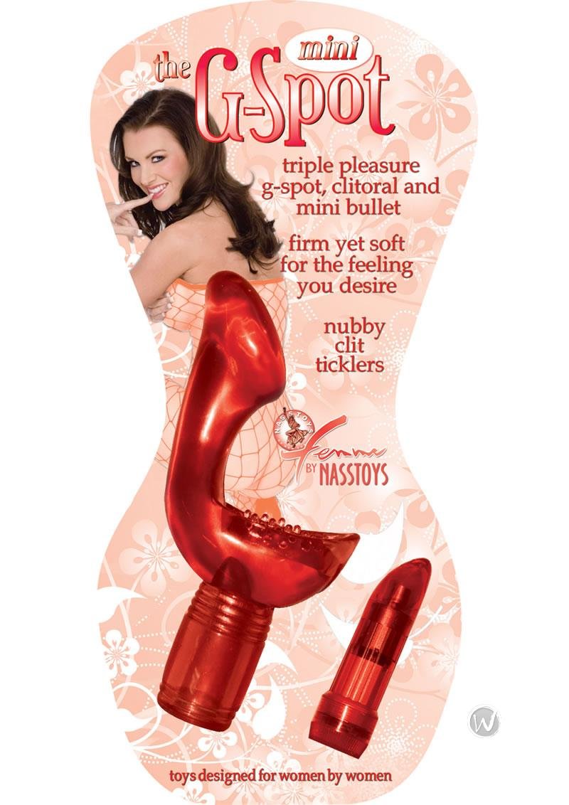 Femme Fatale Collection The Mini G-Spot Vibrator, Red