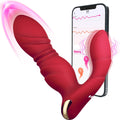 Thrusting Vibrater Womens Sex Toys - 4IN1 Wearable Vibrator with App&Remote Control Sexy Toys with 9 & 9 Clitoral & Thrusting St