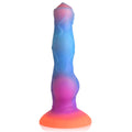 CREATURE COCKS Space Cock Alien Dildo Made with Premium Silicone for Men Women & Couples, Glow-in-The-Dark Fantasy Role Play Har