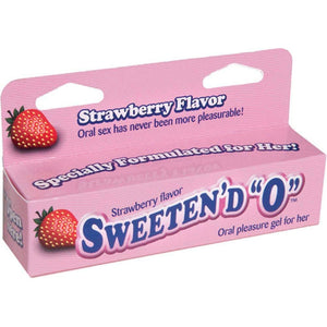 Sweeten D Blow: Strawberry Oral Gel