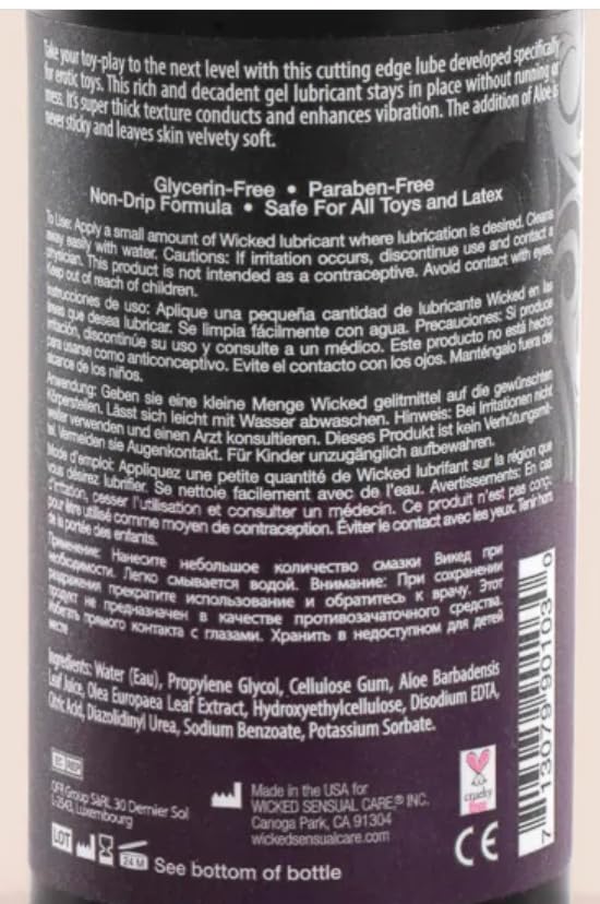 Toy Love Gel For Intimate Toys - 3.3. Fl. Oz.
