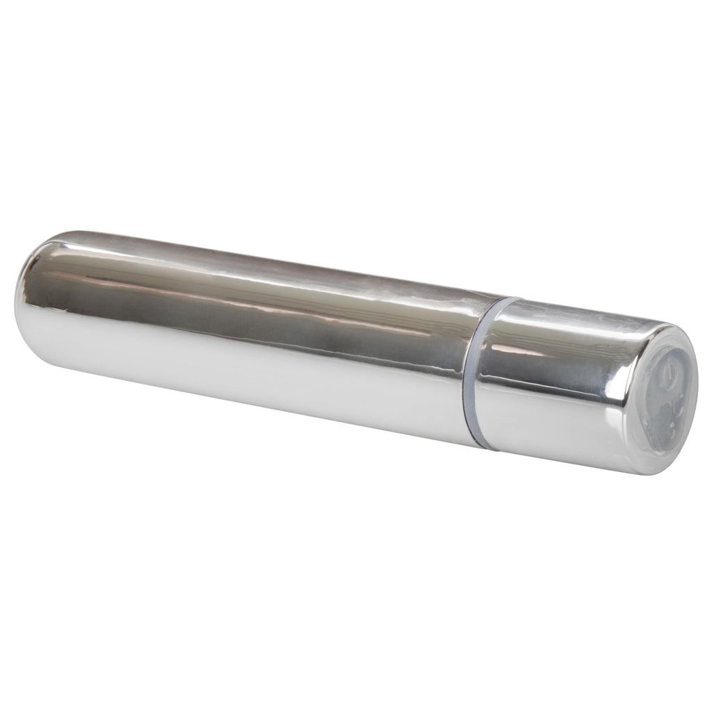 CalExotics Rechargeable Bullet - Adult 3 Speed Vibe Massager - Waterproof Travel Size Sex Toys for Couples - Silver