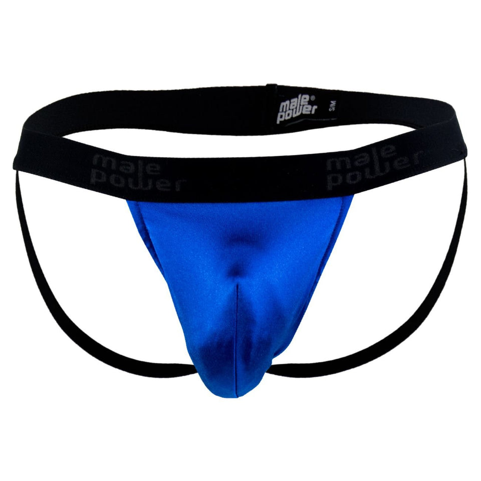 Jock Satin Lycra Royal Blue Small/ Medium