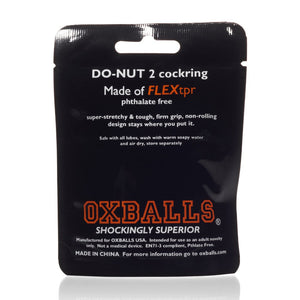Oxballs Do-Nut- 2, Cockring, Large Blue