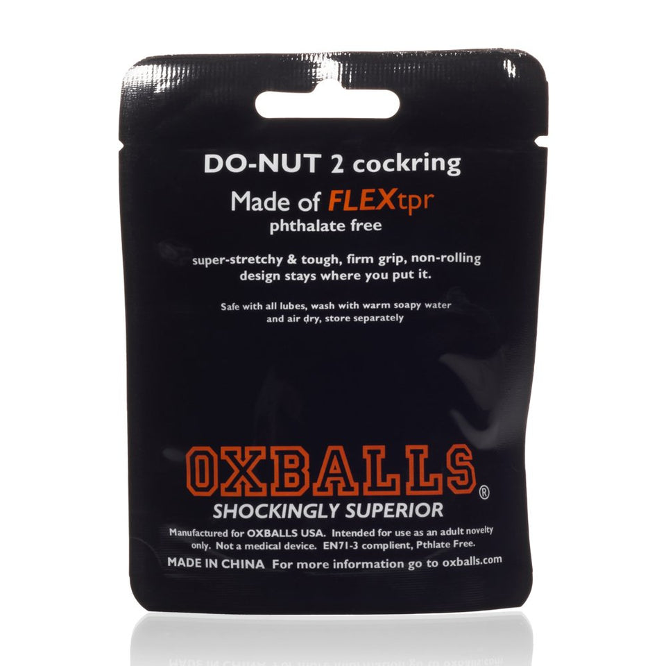 Oxballs Do-Nut- 2, Cockring, Large Blue
