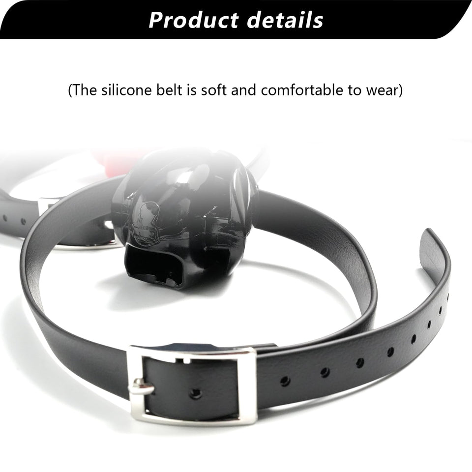 Adjustable Open Mouth Gag Ball for Oral Sex Silicone BDSM Fetish Bondage Gags & Muzzles Adult Sex Toys with Tongue Retainer Slav