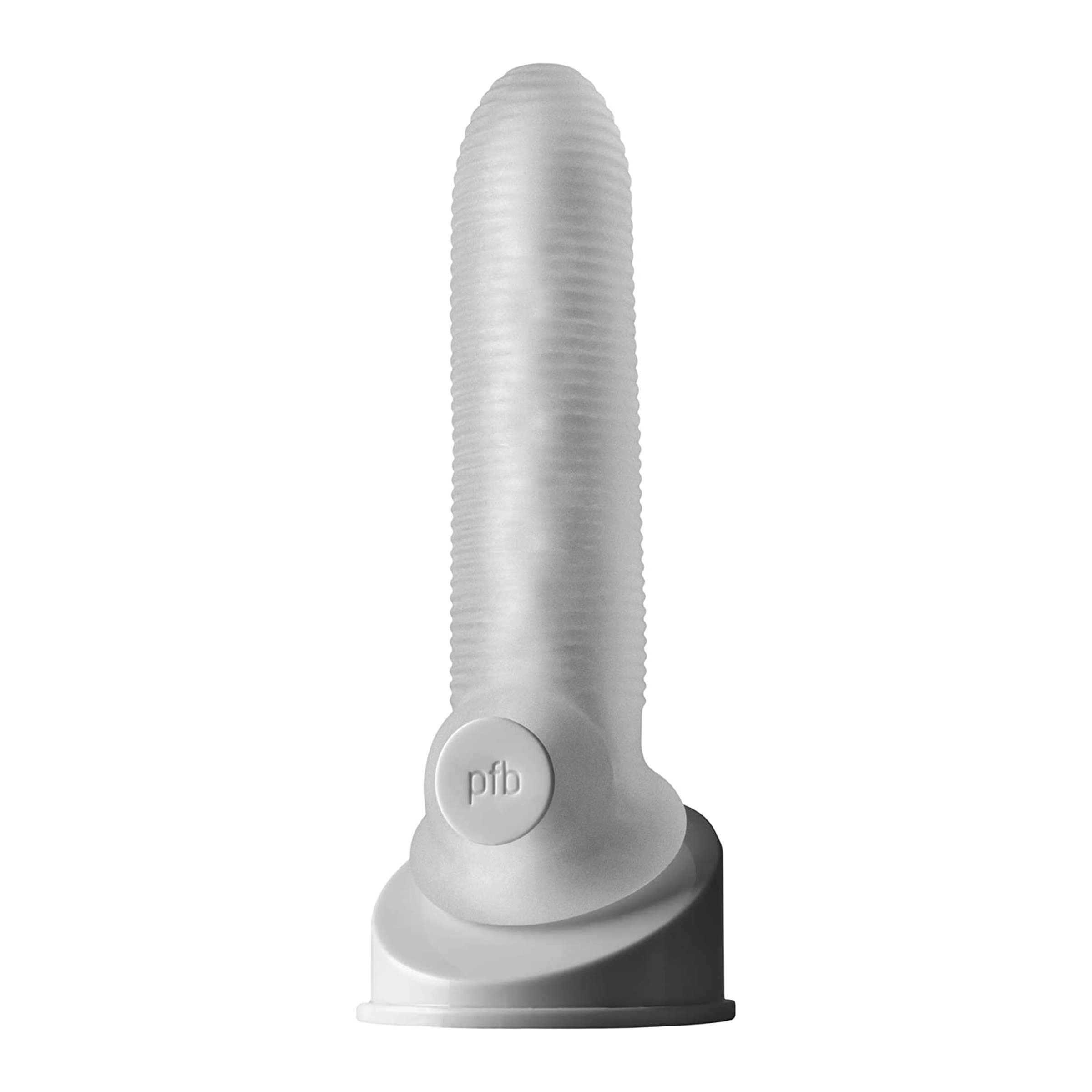 Perfect Fit Fat Boy Micro Ribbed Sheath 6.5In Clear