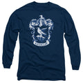 Harry Potter Ravenclaw Crest Long Sleeve Adult Navy