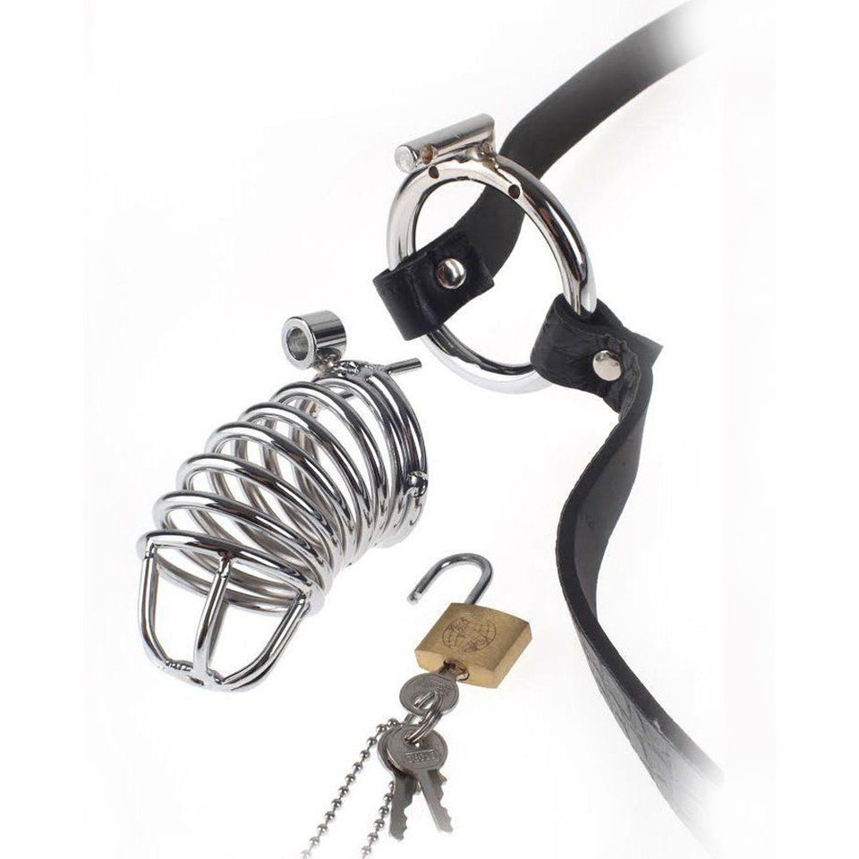 Pipedream Products Fetish Fantasy Extreme Extreme Chastity Belt, Black, 1 Lb
