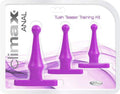 (WD) CLIMAX ANAL TUSH TEASER TRAINING KIT DEEP PURPLE