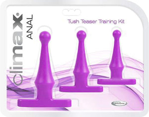 (WD) CLIMAX ANAL TUSH TEASER TRAINING KIT DEEP PURPLE