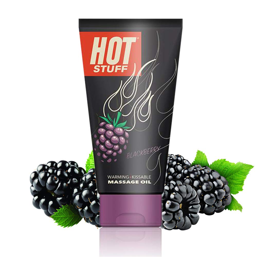 Topco Hot Stuff Warming Oil, Blackberry, 6 Ounce
