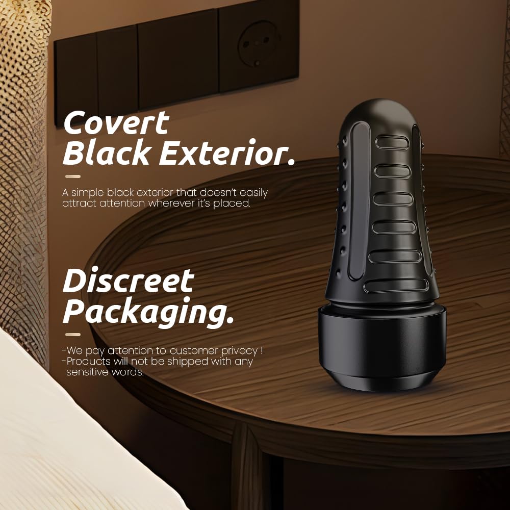 Male Masturbator,Kingdemer Realistic Pocket Pussy Vagina Textured with 7.5in Depth Lifelike Soft and Fleshy Texture,Penis Traini