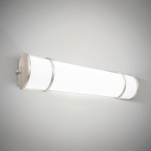 Asd Led 24 Inch Flush Mount Vanity Lighting Fixture | 25W 2600Lm 3000K-5000K 100-277V | 3Cct, Dimmable, Etl Listed | Bathroom Li