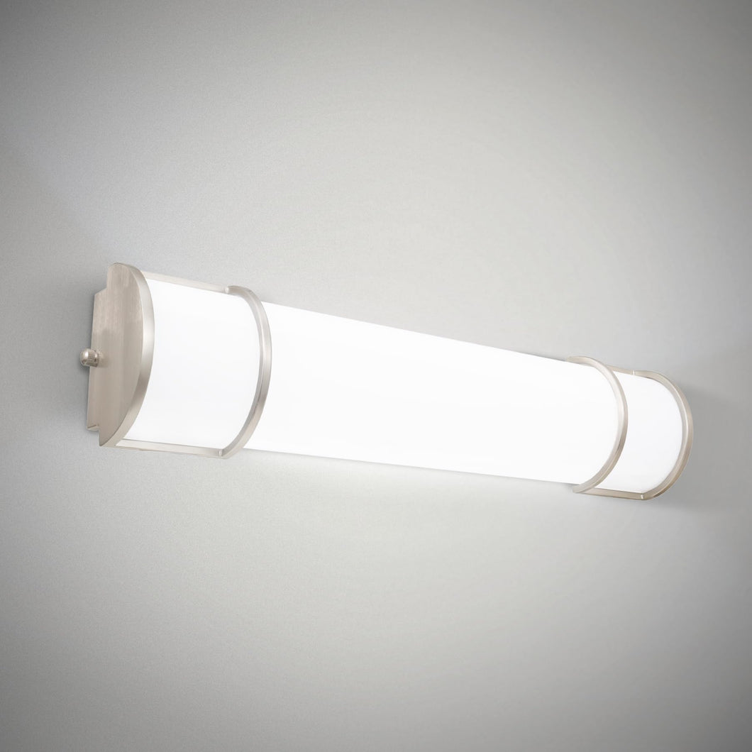 Asd Led 24 Inch Flush Mount Vanity Lighting Fixture | 25W 2600Lm 3000K-5000K 100-277V | 3Cct, Dimmable, Etl Listed | Bathroom Li