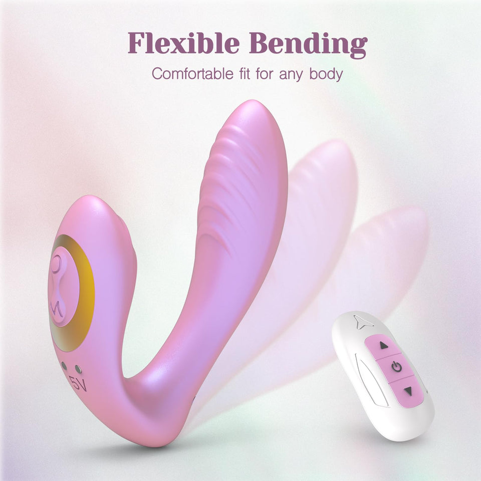 Tracy 's Dog Wearable Clitoral G Spot Vibrator, Remote Control Adult Toys for Women Couple, Flexible Vibrating Sex Toy Panty Vib