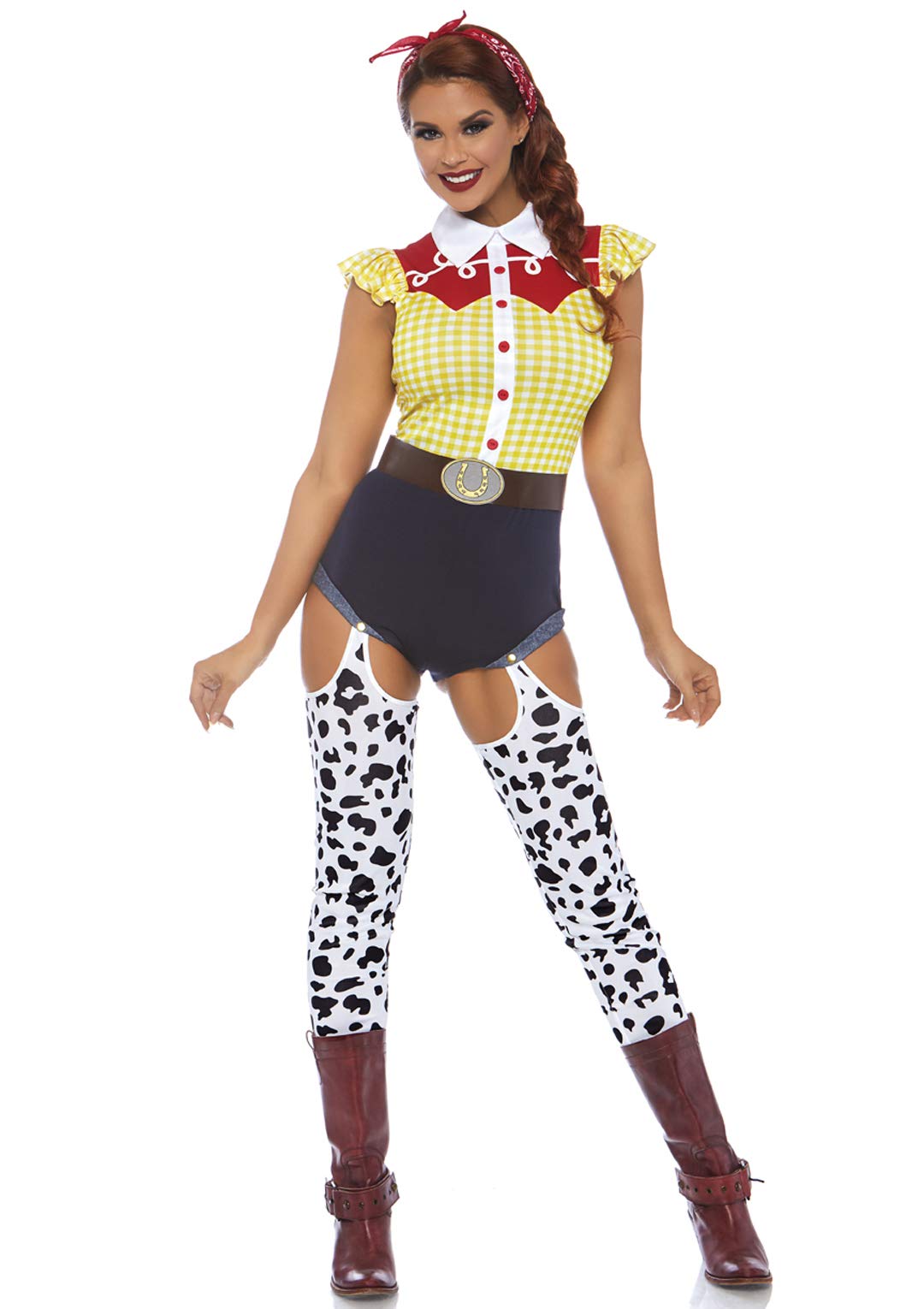 Leg Avenue 3Pc. Giddy Up Cowgirl, Include Multicolor Color