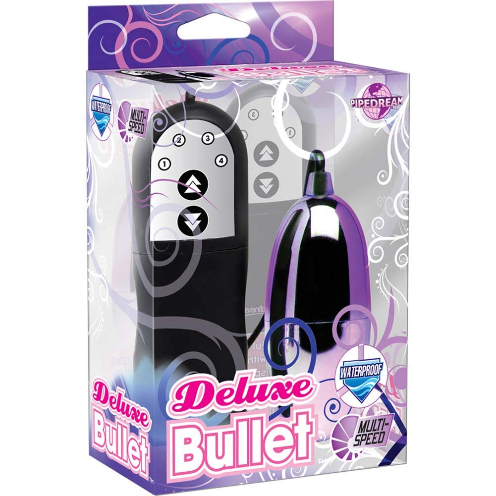 Pipedream Deluxe Multi Speed Bullet-Purple