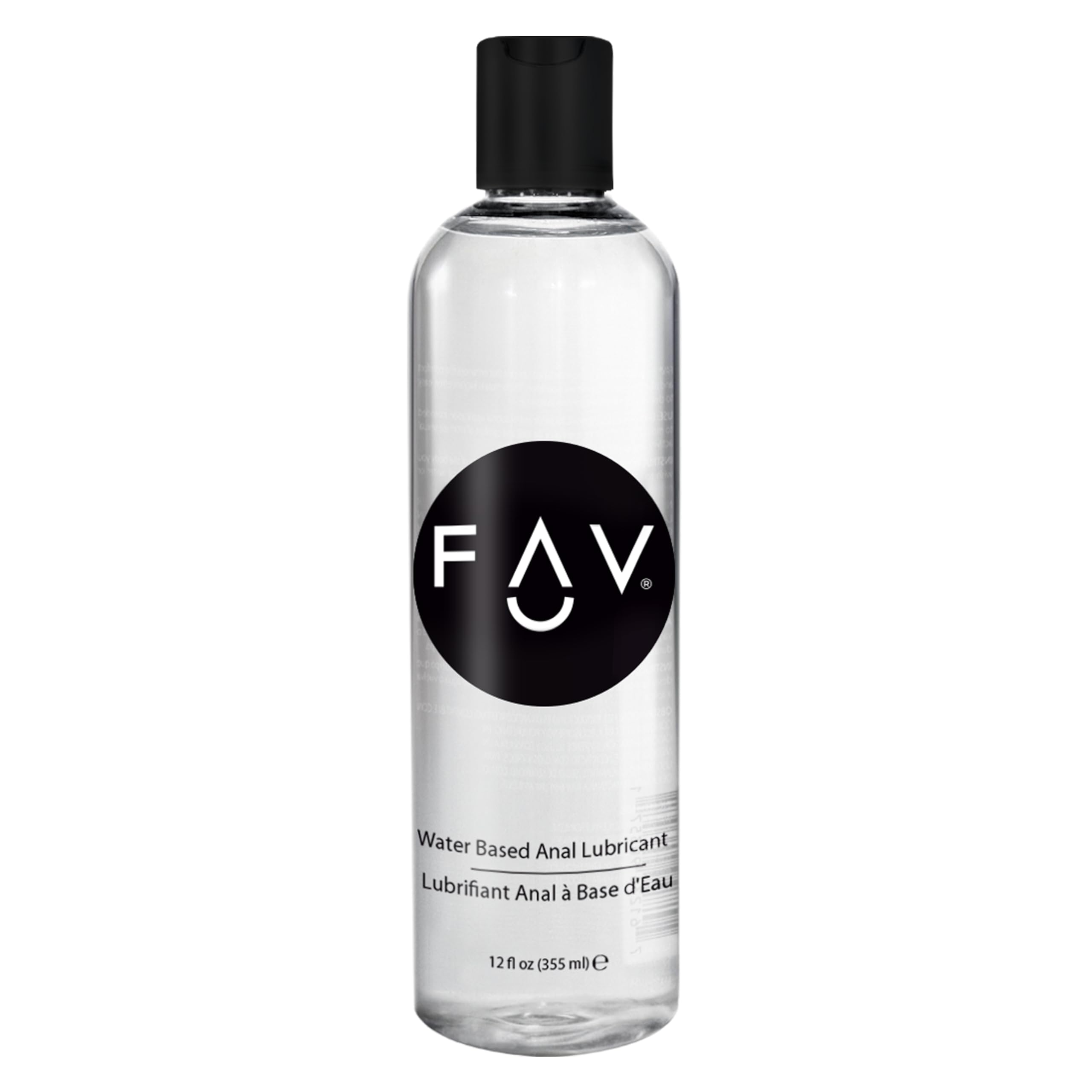 FAV Water Based Anal Lube, Slippery and Rich Backdoor Personal Lubricant to Enhance Sex, for Men, Women, Couples, Toy Friendly a