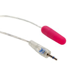 Calexotics Whisper Micro Bullet - Self Heating Wired Pocket Bullet Vibrator - Remote Control Sex Toys For Couples - Adult Egg Ma