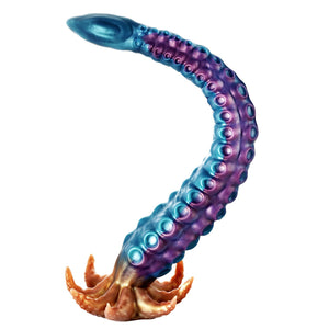 ferch Long Tentacle Dildo Anal Sex Toys, 19 '' Realistic Anal Dildo Anal Plug with Strong Suction Cup, Large Butt Plug for Deepe