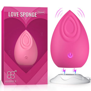 Vibrators Mini Vibrator Sex Toys Women - BOMBEX Love Sponge Female Vibrator Discreet Vibrators, Adult Toys Small Clitoris Vibrat