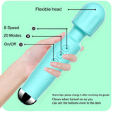 SANJIANKE Vibrator Wand Sex Toys,Female Clit Stimulator Vibrators,Vibrator for Woman,Adult Sex Toys Tools,Gifts for Women,20 Pat