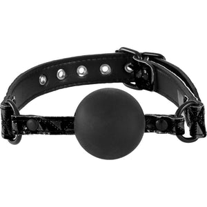 Sinful Soft Silicone Gag Black