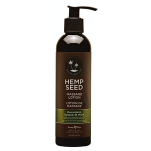 Hemp Seed Massage Lotion  Guavalava  8 Fl Oz