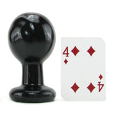 Ball Shape Anal Plug Large (Black)