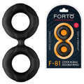 Forto F-81:Double Ring Liqu Sili 44mm Bk