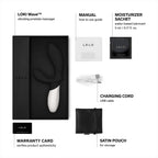 Lelo Loki Wave Anal Massager For Men, Obsidian Black, Vibrating Anal Toy With Wave Movement (Prostate Vibe)