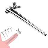 Stainless Steel Urethral Sounds Dilators with Adjustable Screw Hollow Adult Sex Toys - Catheters & Sound Penis Plug Sounding Rod