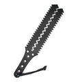Fetish Leather Spanking Paddles 3 Layers Jagged Bondage Slapping Paddle BDSM Flirting Toys for Couple Sex Factory