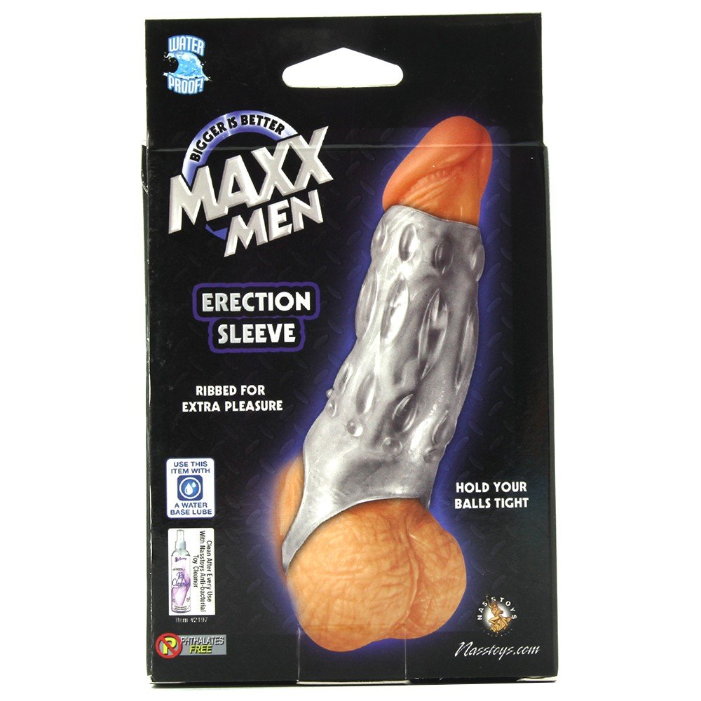 Nasstoys Maxx Men Erection Sleeve, Clear