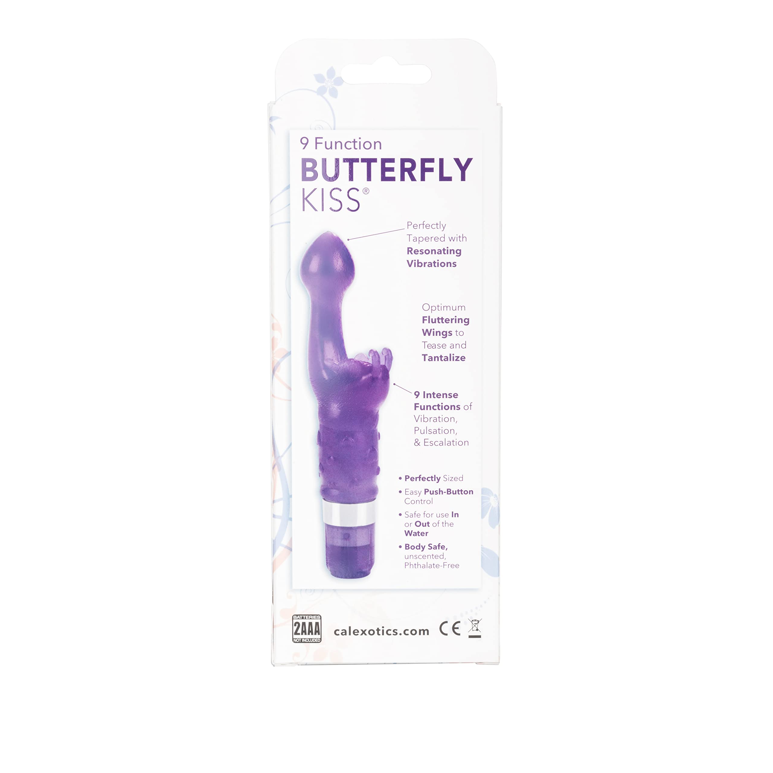 Platinum Butterfly Kiss Purple