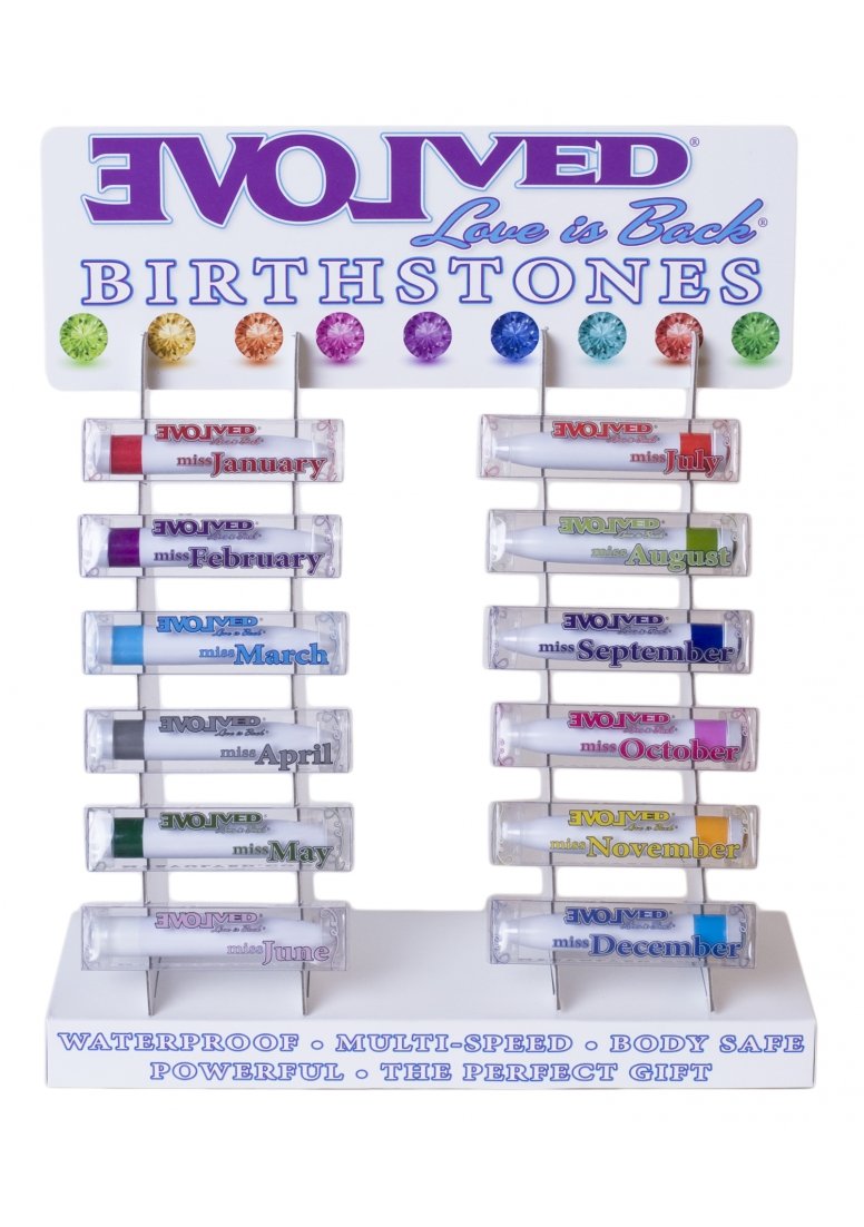 Birthstones - 12 Month Display