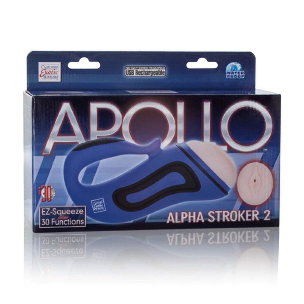 Calexotics Novelties Apollo Alpha Stroker 1 Grey Gender Neutral, Gray, Se-0848-50-3