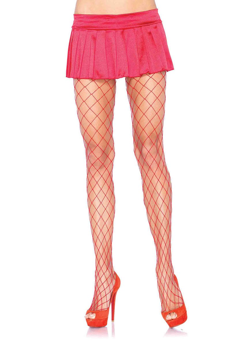 Spandex Diamond Panty Hose O/S