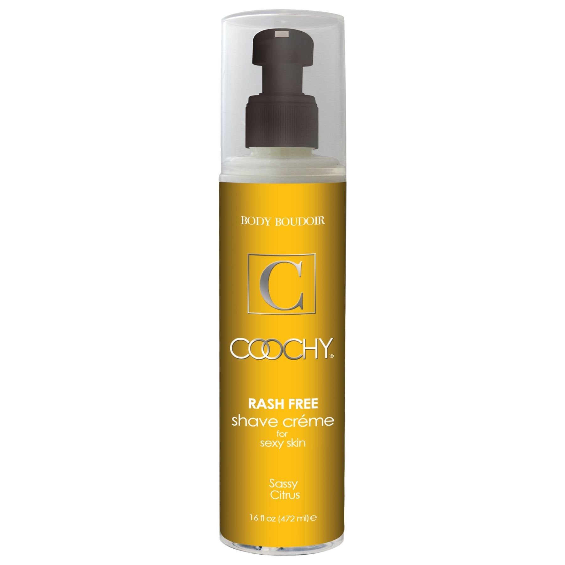 Classic Erotica Body Boudoir Coochy Rash Free Shave Creme, Sassy Citrus, 16 Fluid Ounce