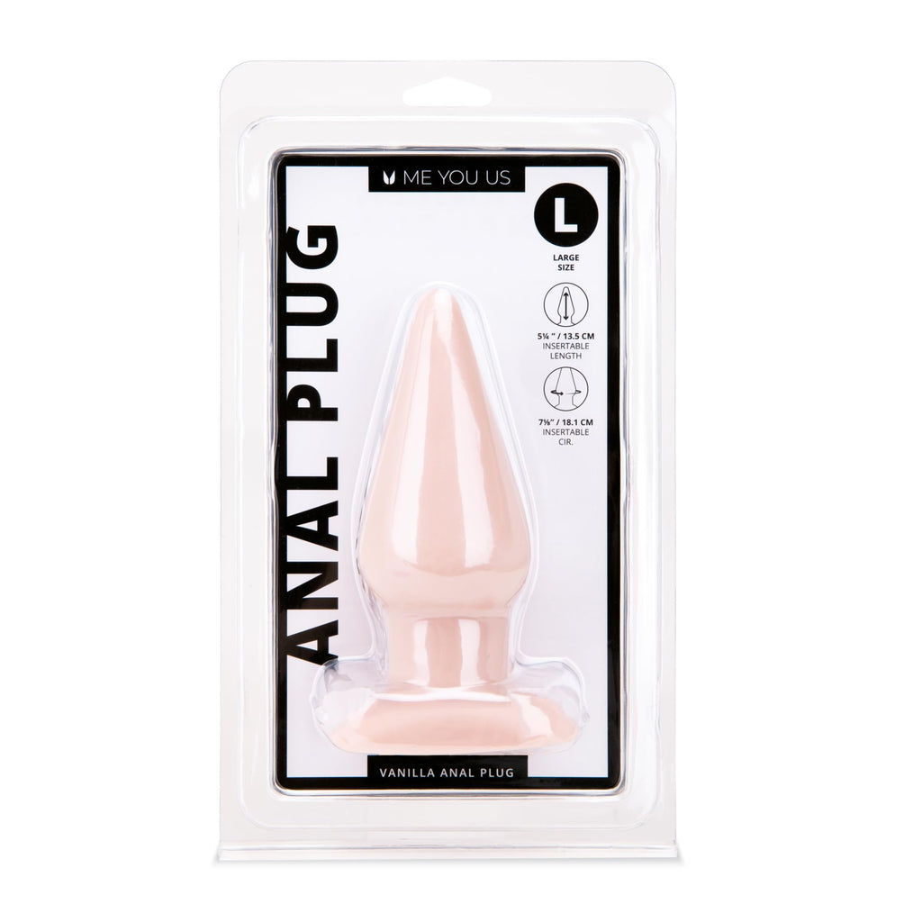 Me You Us Vanilla Large Anal Plug