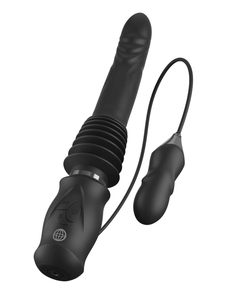 Fetish Fantasy Ultimate Silicone Thruster - Black